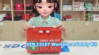 DIN 13157 Workplace First Aid Kit | Industrial Wall‑Mount First‑Aid Box