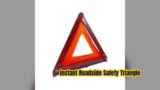 Emergency Car Warning Triangle Quick Assembly Safety Kit