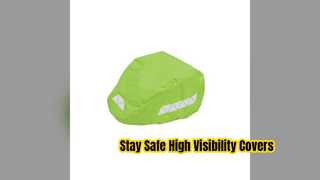 High Visibility Reflective Helmet Cover Custom Logo